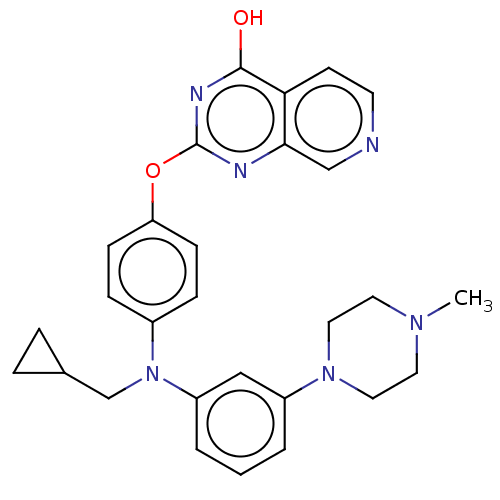 Chemical structure of BindingDB Monomer ID 347135