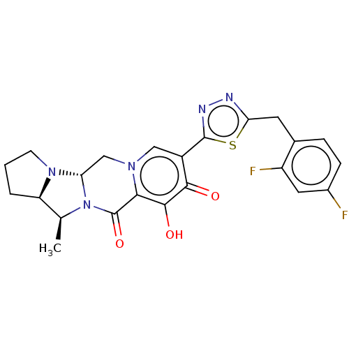 Chemical structure of BindingDB Monomer ID 347189