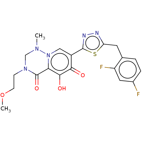 Chemical structure of BindingDB Monomer ID 347231
