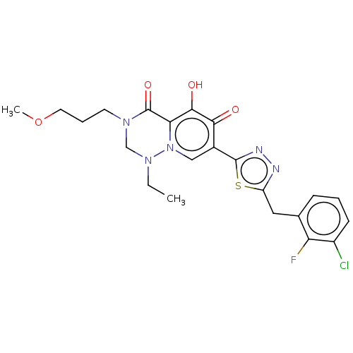 Chemical structure of BindingDB Monomer ID 347236