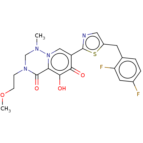 Chemical structure of BindingDB Monomer ID 347239