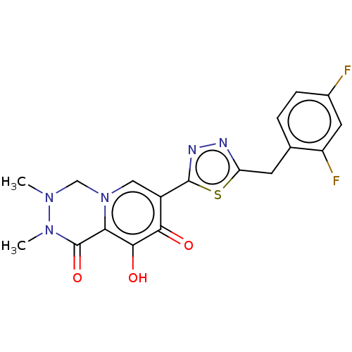 Chemical structure of BindingDB Monomer ID 347243