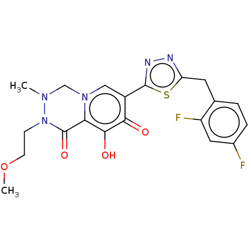 Chemical structure of BindingDB Monomer ID 347245