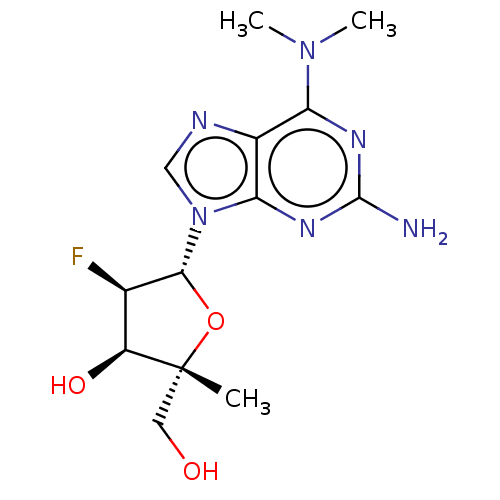 Chemical structure of BindingDB Monomer ID 347273