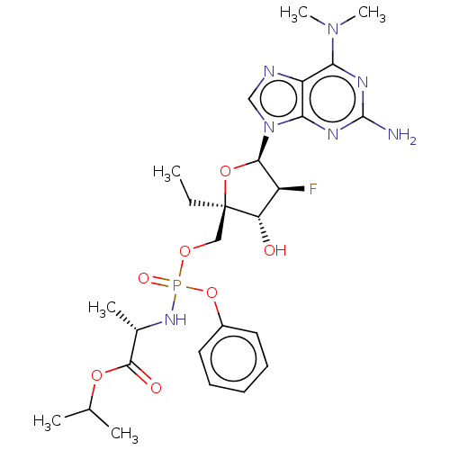 Chemical structure of BindingDB Monomer ID 347282