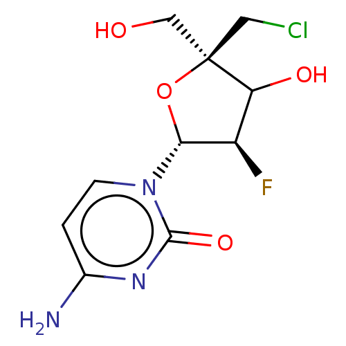 Chemical structure of BindingDB Monomer ID 347283