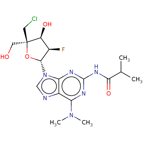 Chemical structure of BindingDB Monomer ID 347284