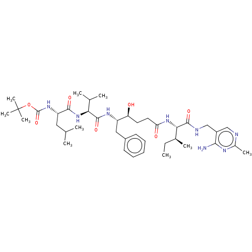 Chemical structure of BindingDB Monomer ID 347289