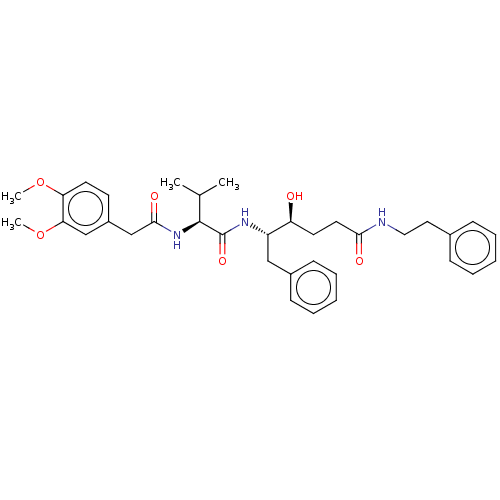 Chemical structure of BindingDB Monomer ID 347293