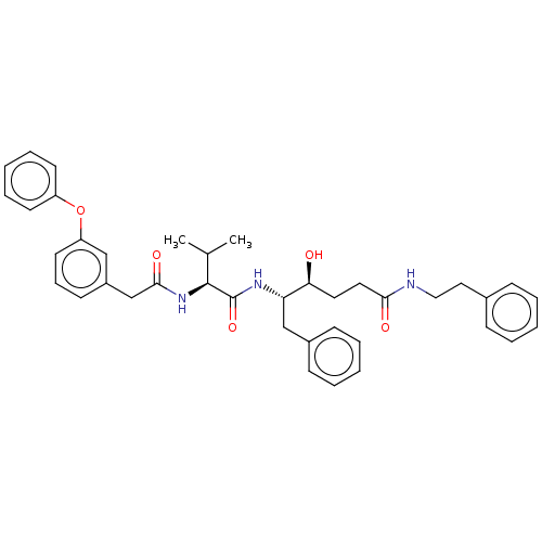 Chemical structure of BindingDB Monomer ID 347294