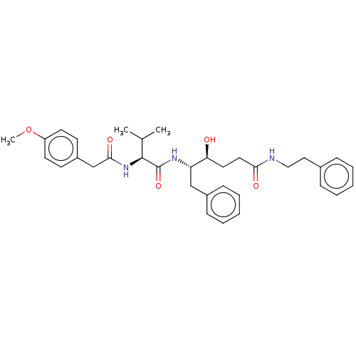 Chemical structure of BindingDB Monomer ID 347295