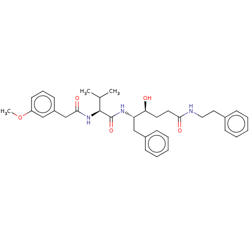 Chemical structure of BindingDB Monomer ID 347296