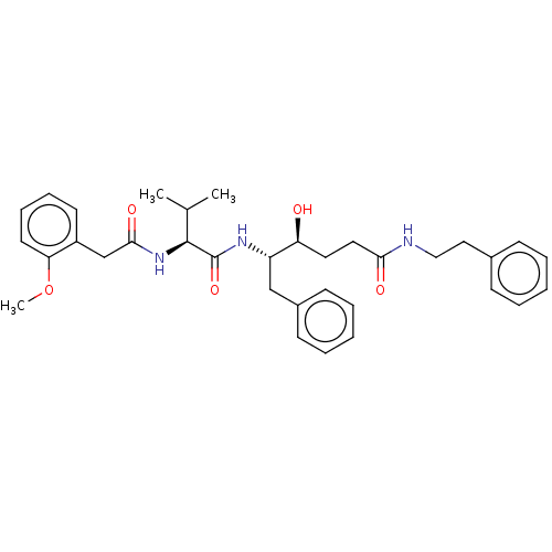 Chemical structure of BindingDB Monomer ID 347297
