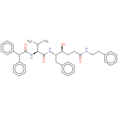 Chemical structure of BindingDB Monomer ID 347300