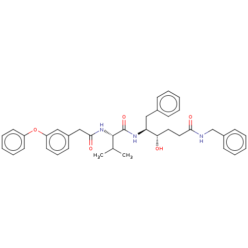 Chemical structure of BindingDB Monomer ID 347302