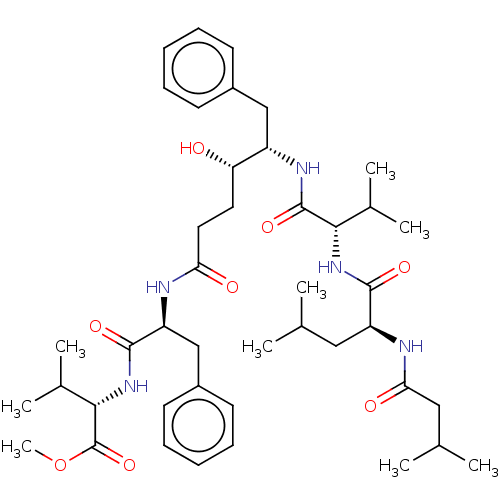 Chemical structure of BindingDB Monomer ID 347304