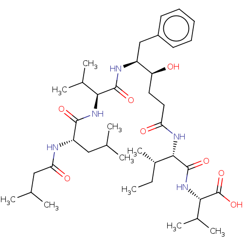 Chemical structure of BindingDB Monomer ID 347308