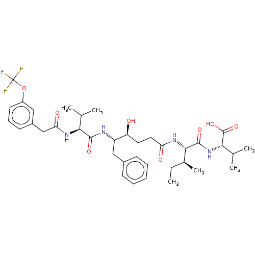 Chemical structure of BindingDB Monomer ID 347309