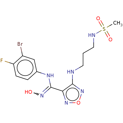 Chemical structure of BindingDB Monomer ID 347312