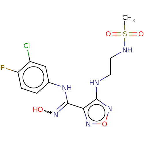 Chemical structure of BindingDB Monomer ID 347314