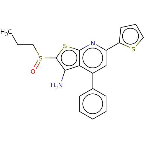 Chemical structure of BindingDB Monomer ID 347386