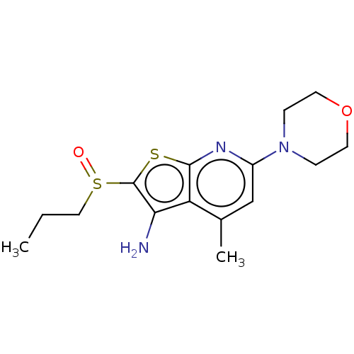 Chemical structure of BindingDB Monomer ID 347394