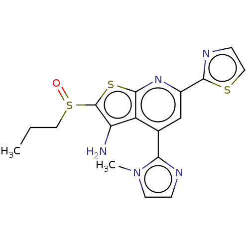 Chemical structure of BindingDB Monomer ID 347420