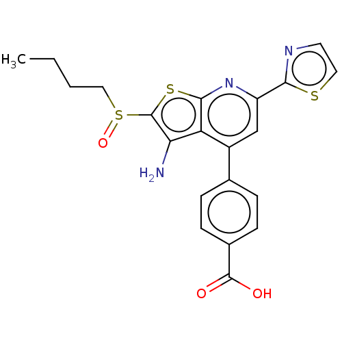 Chemical structure of BindingDB Monomer ID 347421