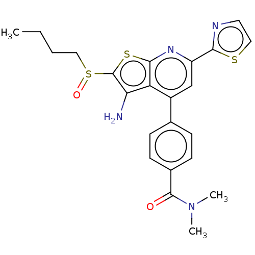Chemical structure of BindingDB Monomer ID 347422