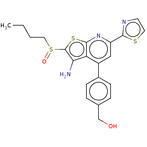 Chemical structure of BindingDB Monomer ID 347439