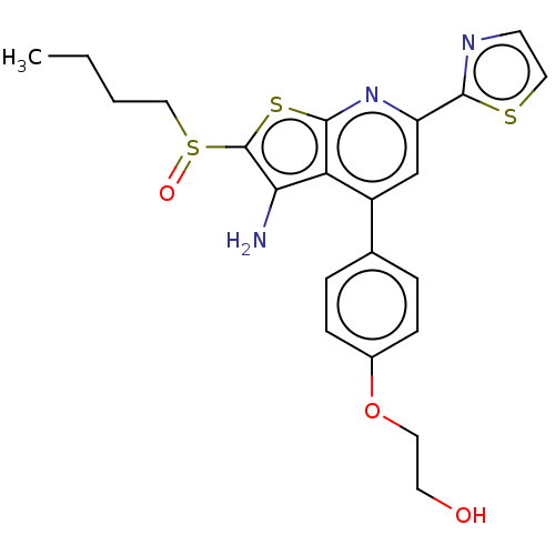 Chemical structure of BindingDB Monomer ID 347446