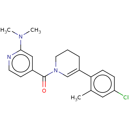 Chemical structure of BindingDB Monomer ID 347620
