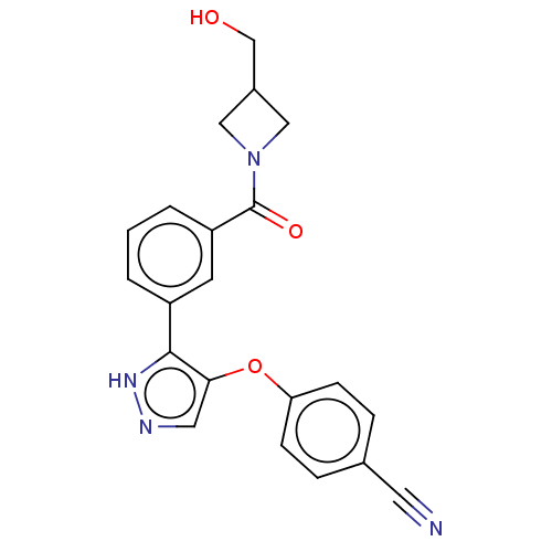Chemical structure of BindingDB Monomer ID 347724