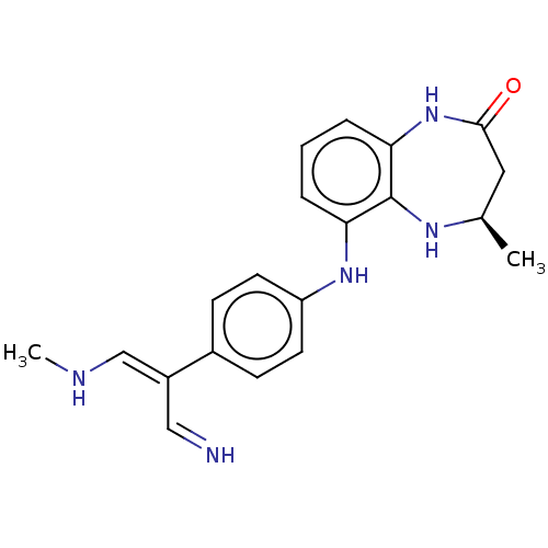 Chemical structure of BindingDB Monomer ID 349489