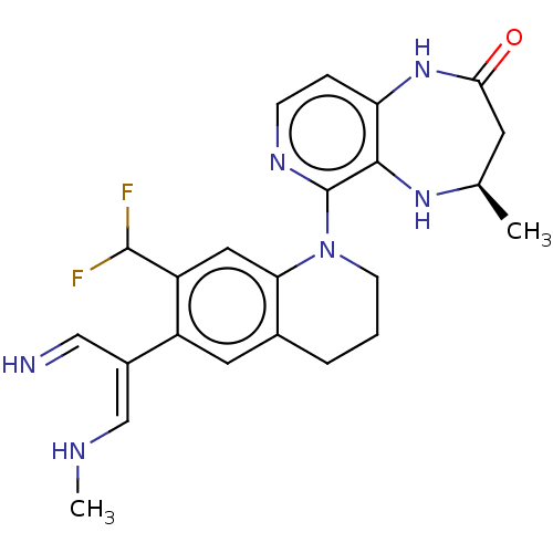 Chemical structure of BindingDB Monomer ID 349497