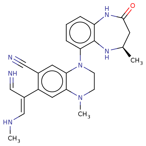 Chemical structure of BindingDB Monomer ID 349498
