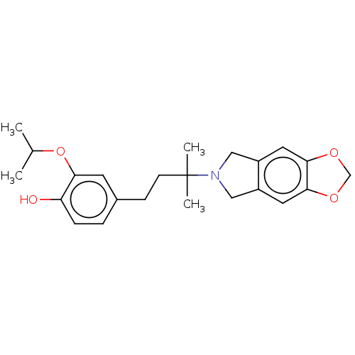 Chemical structure of BindingDB Monomer ID 349514