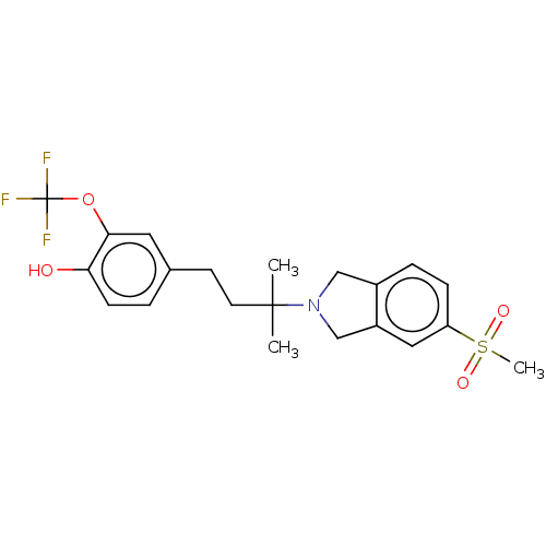 Chemical structure of BindingDB Monomer ID 349546