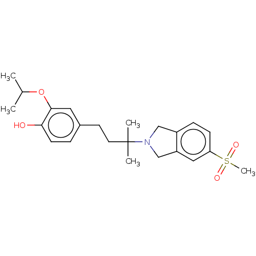 Chemical structure of BindingDB Monomer ID 349555