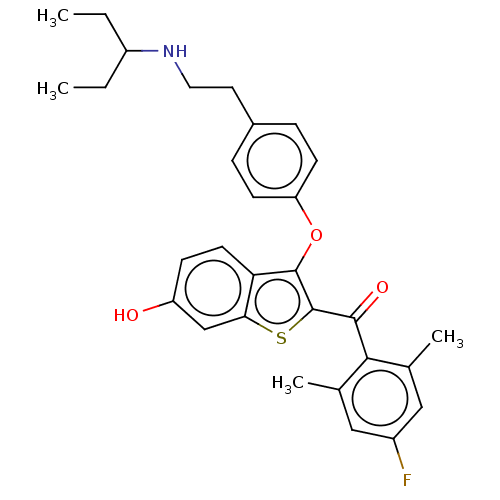 Chemical structure of BindingDB Monomer ID 349615