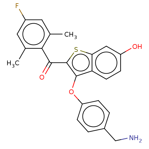 Chemical structure of BindingDB Monomer ID 349621