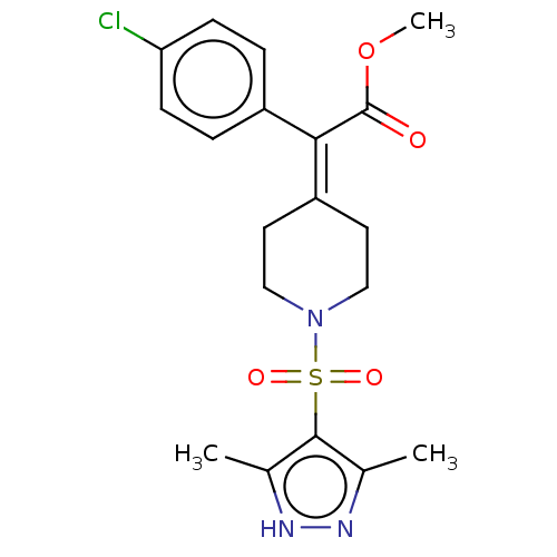 Chemical structure of BindingDB Monomer ID 349632