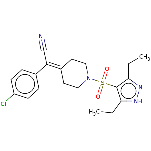 Chemical structure of BindingDB Monomer ID 349636