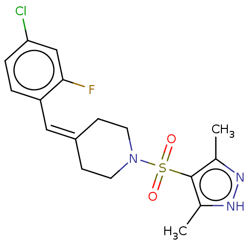 Chemical structure of BindingDB Monomer ID 349641