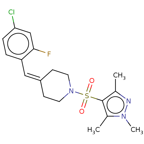 Chemical structure of BindingDB Monomer ID 349642