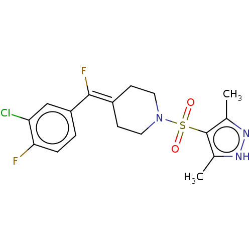 Chemical structure of BindingDB Monomer ID 349647