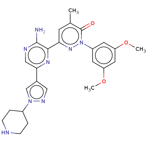 Chemical structure of BindingDB Monomer ID 350051