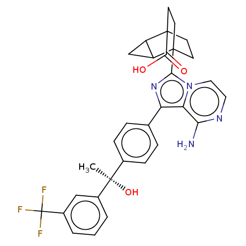 Chemical structure of BindingDB Monomer ID 350154