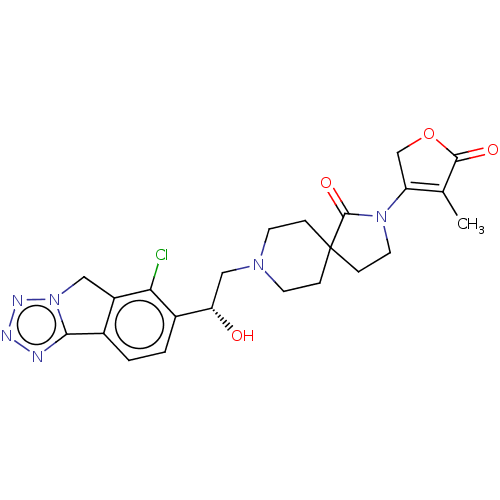 Chemical structure of BindingDB Monomer ID 350281