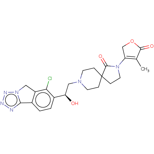 Chemical structure of BindingDB Monomer ID 350282